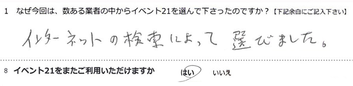 �C���^�[�l�b�g�̌����ɂ���đI�т܂���