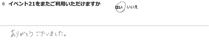 ���肪�Ƃ��������܂����B