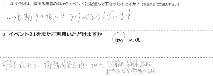 ���������Ē����Ă��肪�Ƃ��������܂��B
�\�ł�����A�䐿�����𒸂��Ă���A�������߁A�������܂Ƃ߂Ă��U�����Ə�������܂��B